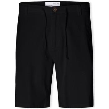 Short Selected Noos Comfort-Brody -Shorts - Black