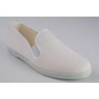 Chaussures Bienve Toile dame 102 blanc