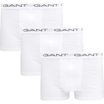 Caleçons Gant Boxers trunk Lot de 3 Blanc