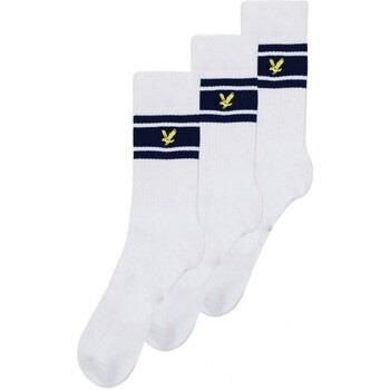 Chaussettes Lyle &amp; Scott Chaussettes Grant Lot de 3 Blanc