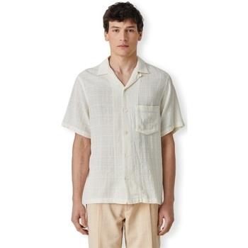 Chemise Portuguese Flannel Grain Shirt - White
