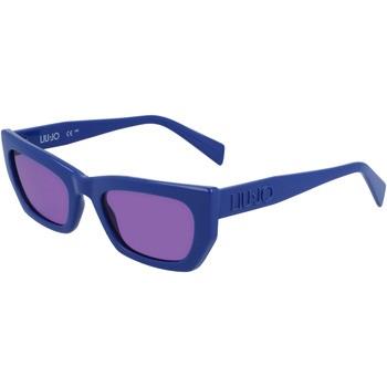 Lunettes de soleil Liu Jo LJ790S Lunettes de soleil, Bleu/Violet, 52 m...