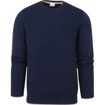 Sweat-shirt Blue Industry Pull Structure Bleu foncé