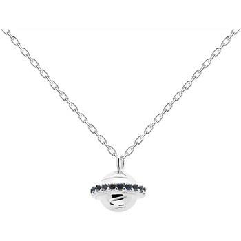 Collier Pdpaola Collier Saturn Trip Argent