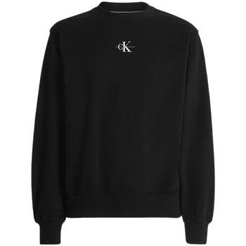 Sweat-shirt Calvin Klein Jeans Sweat homme Ref 58710 BEH Noir