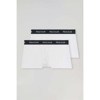 Boxers Polo Club PACK - 2 BOXER UNDERPANTS PC WHITE