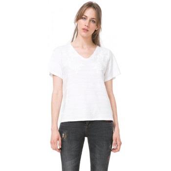 Polo Desigual T-Shirt Arizona Blanc 72T2YG0(sp)