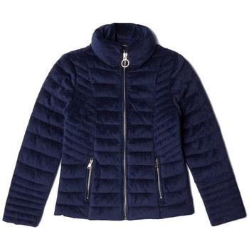 Doudounes enfants Guess Doudoune Fille en Velours J74L27 TEOMA Bleu