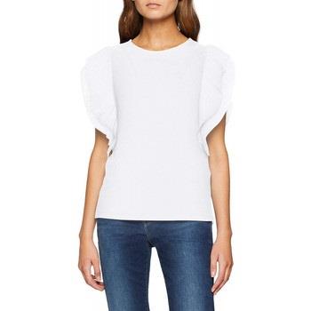 Polo Guess Top Femme Polly W83P53 Blanc (sp)