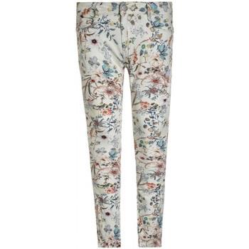 Pantalon enfant Kaporal Jeans Fille imprimé Floral Off White
