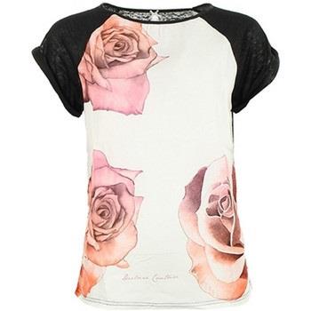 Polo Deeluxe T-Shirt Femme Springy Black