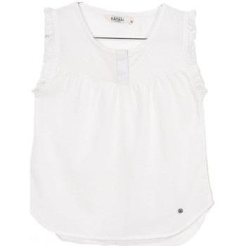 Chemise enfant Kaporal Chemisier Fille Futon Blanc cassé