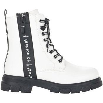 Bottines Rieker White Casual Booties