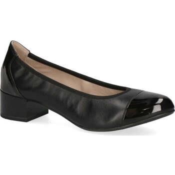 Ballerines Caprice black nappa elegant closed formal