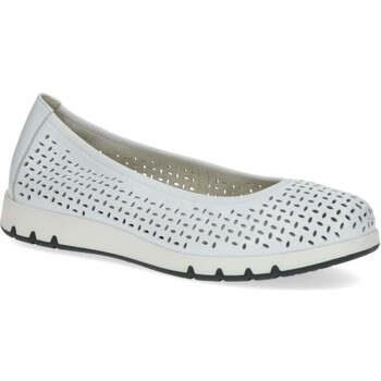 Ballerines Caprice white softnap casual closed ballerinas