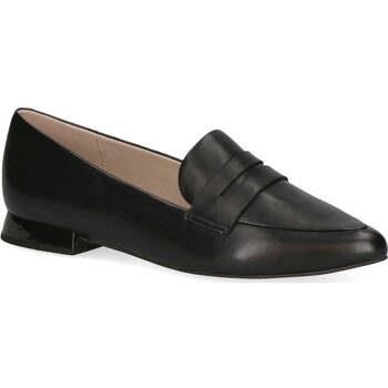 Mocassins Caprice black nappa casual closed loafers