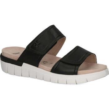 Sandales Caprice black nappa casual open sandals