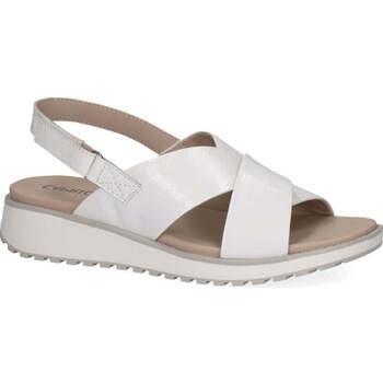 Sandales Caprice white naplak casual open sandals