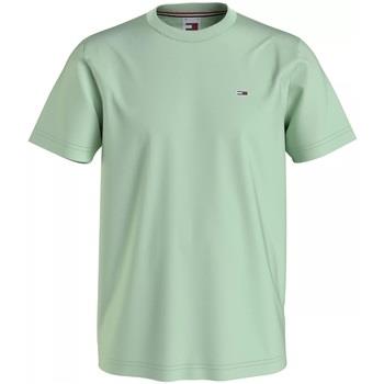 T-shirt Tommy Jeans T shirt Ref 63014 LXY Vert