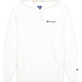 Sweat-shirt Champion Felpa Cappuccio Logo Bianco 215930