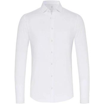 Chemise Desoto Chemise Sans Repassage Jersey Blanche