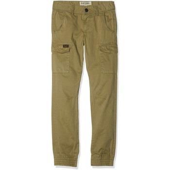 Pantalon enfant Kaporal Pantalon Treillis Garçon Meny Dark Olive