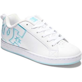 Baskets DC Shoes Court graffik 300678 WHITE/WHITE/BLUE (XWWB)