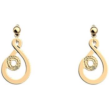 Boucles oreilles Les Georgettes Boucles d'oreilles Celeste dorées 25mm