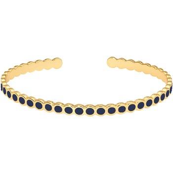 Bracelets Bangle Up Jonc collection Lumi bleu nuit
