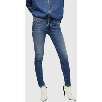 Jeans skinny Diesel - Jean Super Slim Skinny - bleu