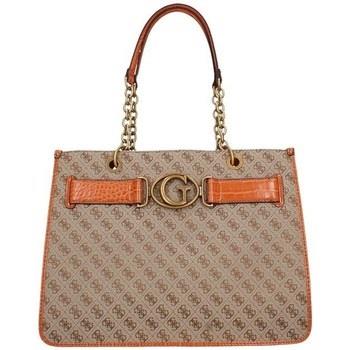 Sac à main Guess Hwcc8414230 Stock Exchange Femme Lait et Sienne