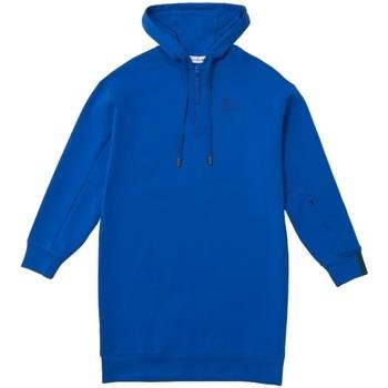 Robe Lacoste Robe pull a capuche Ref 58756 K1Q Bleu