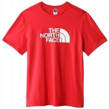 T-shirt The North Face T-Shirt EASY - Red/White