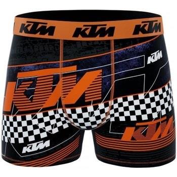 Boxers Ktm Boxer Homme Microfibre FAS Noir Orange