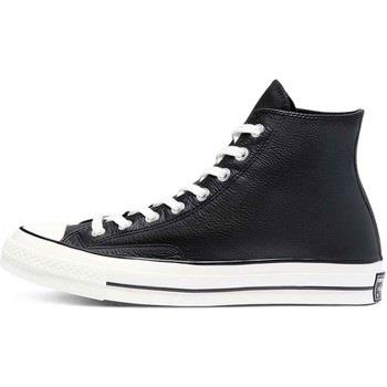 Baskets Converse Chuck 70 Cuir Hi Black Egret