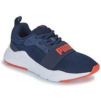 Baskets basses enfant Puma JR PUMA WIRED RUN