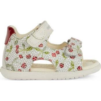 Sandales enfant Geox sandal macchia off white red