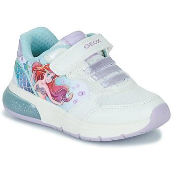 Baskets basses enfant Geox J SPACECLUB GIRL