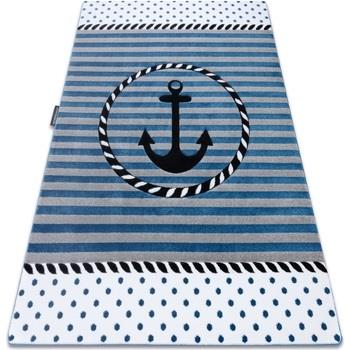 Tapis Rugsx Tapis PETIT MARINE ANCRE MER bleu 120x170 cm