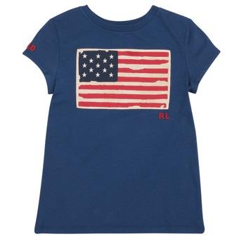 T-shirt enfant Polo Ralph Lauren SS FLAG TEE-KNIT SHIRTS-T-SHIRT