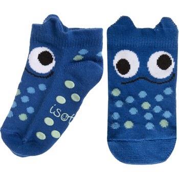 Chaussettes enfant Isotoner Chaussettes antidérapantes Monstre bleu 1/...