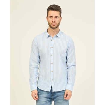 Chemise Yes Zee Chemise homme manches longues en lin