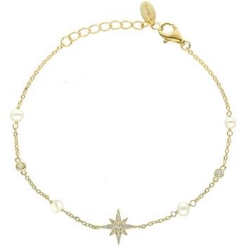 Bracelets Orusbijoux Bracelet Argent Doré étoile Et Perles Naturelles ...