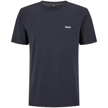 T-shirt BOSS Stretch-Cotton T-Shirt with Contrast Logo