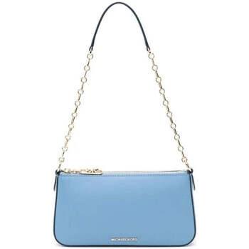 Sac Bandouliere MICHAEL Michael Kors medium chain pouchette french blu...