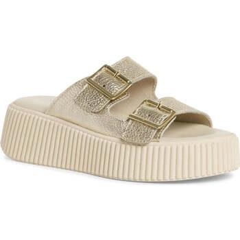Chaussons Tamaris light gold casual open slippers