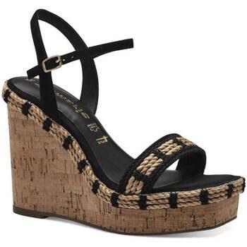 Sandales Tamaris black casual open sandals