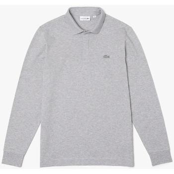 T-shirt Lacoste Polo Paris manches longues gris