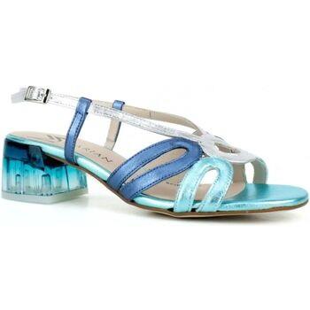 Sandales Calzados Marian Livana - 60902 Sandale turquoise avec talon d...