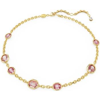 Collier Swarovski Collier Imber taille octogonale rose